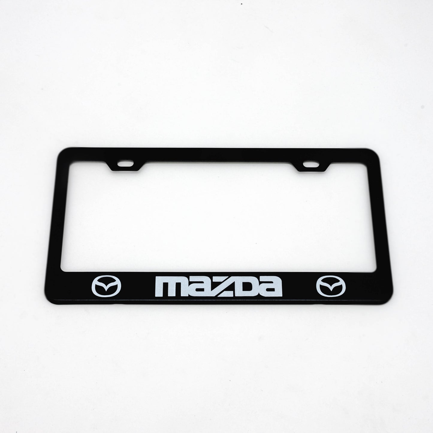 Stainless Steel License Plate Frame Holder Fits For MAZDA