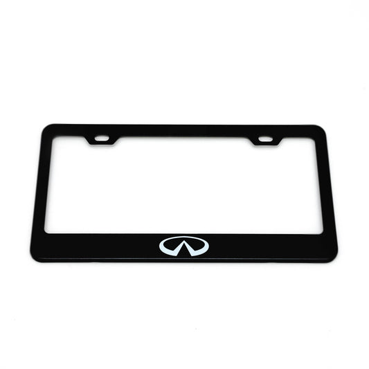 Stainless Steel License Plate Frame Holder Fits For INFINITI