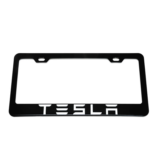Stainless Steel License Plate Frame Holder Fits For TESLA