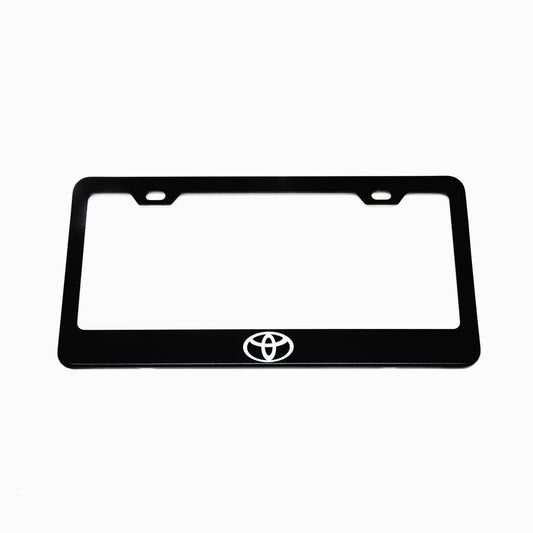 Stainless Steel License Plate Frame Holder Fits For TOYOTA
