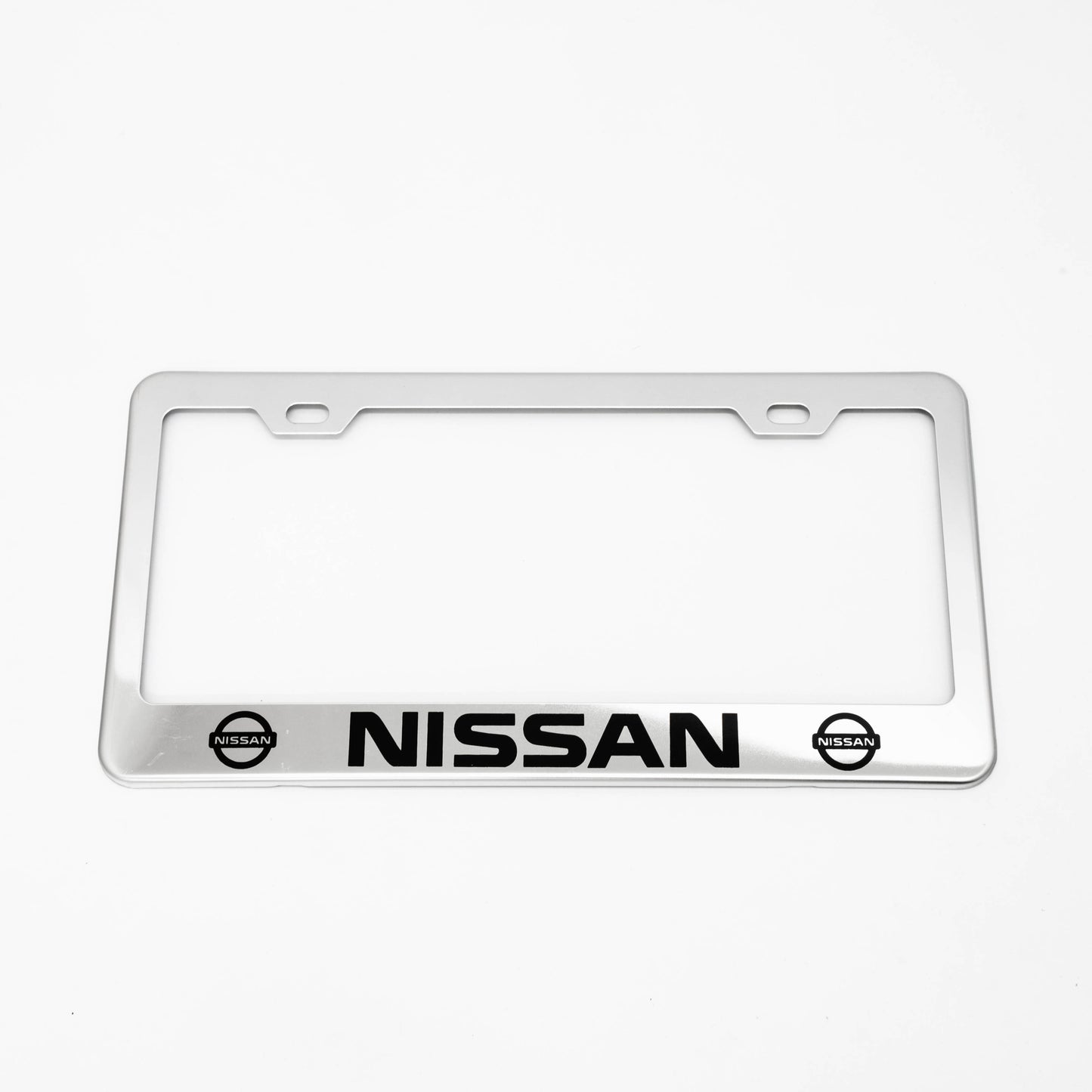 Stainless Steel License Plate Frame Holder Fits For NISSAN