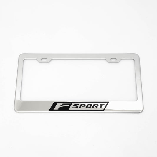 Stainless Steel License Plate Frame Holder Fits For LEXUS F SPORT