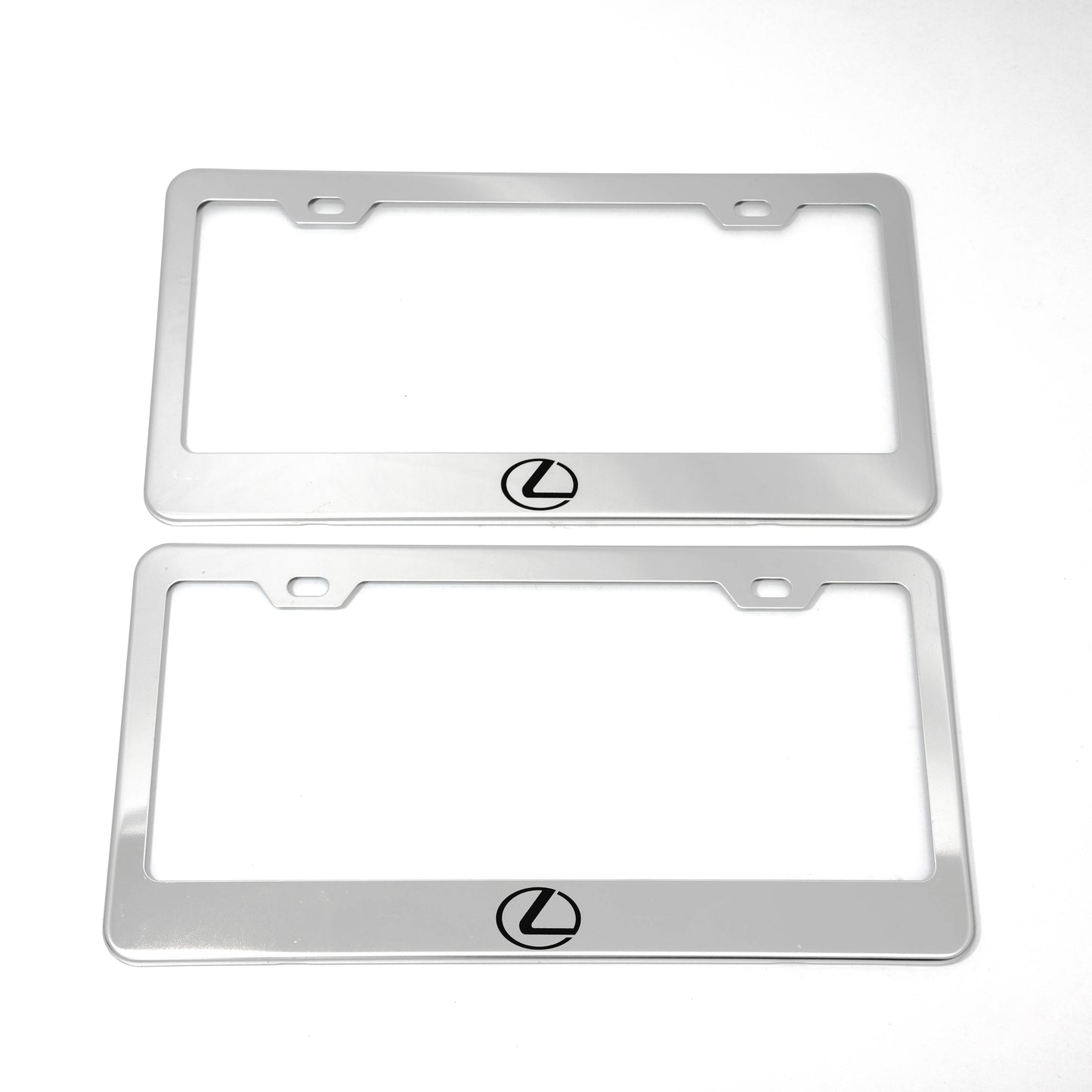 Stainless Steel License Plate Frame Holder Fits For LEXUS