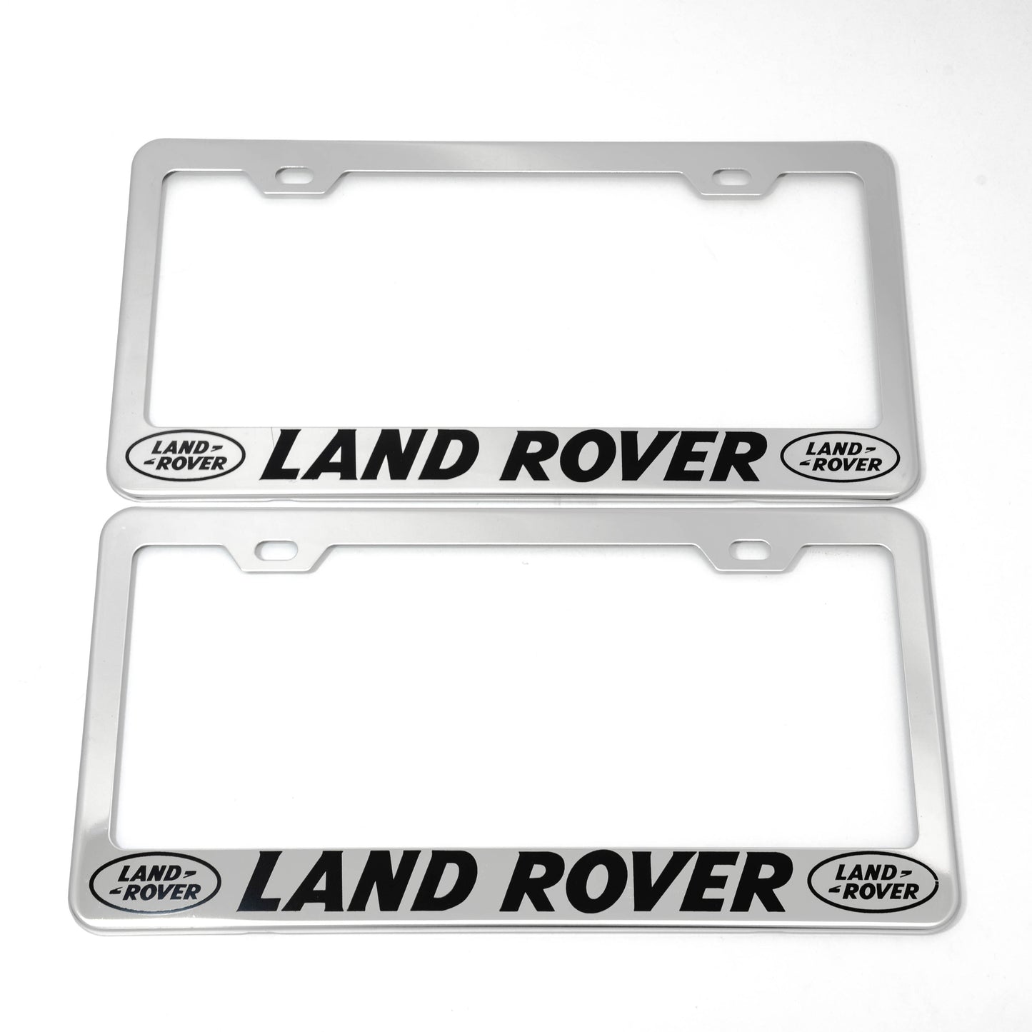 Stainless Steel License Plate Frame Holder Fits For LAND ROVER