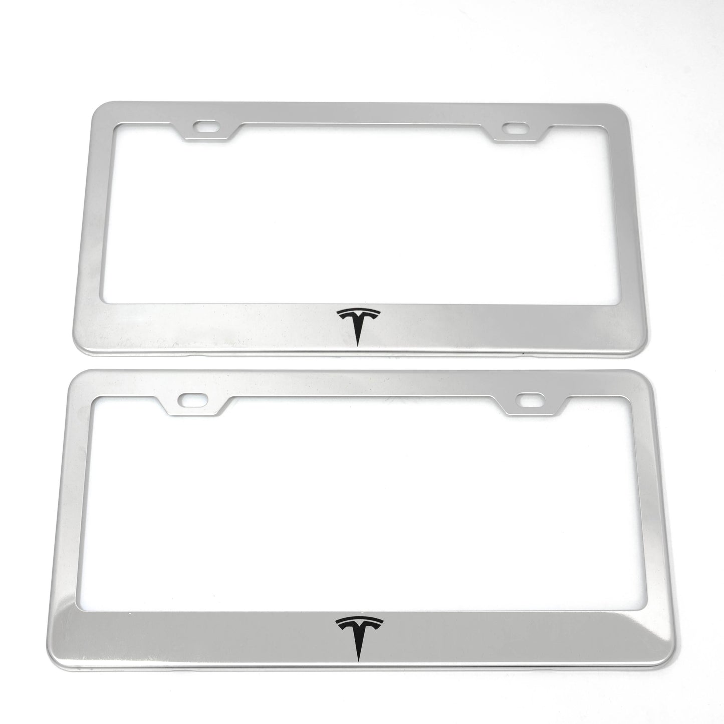 Stainless Steel License Plate Frame Holder Fits For TESLA