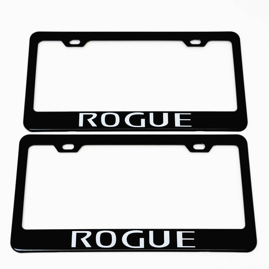 Stainless Steel License Plate Frame Holder Fits For NISSAN ROGUE