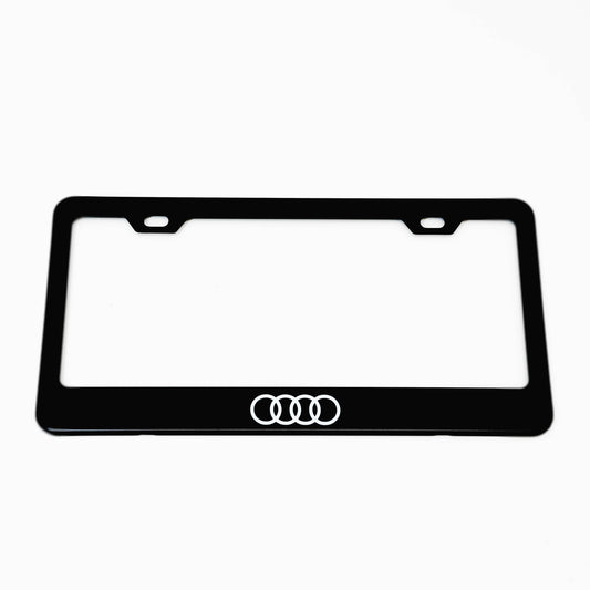Stainless Steel License Plate Frame Holder Fits For AUDI