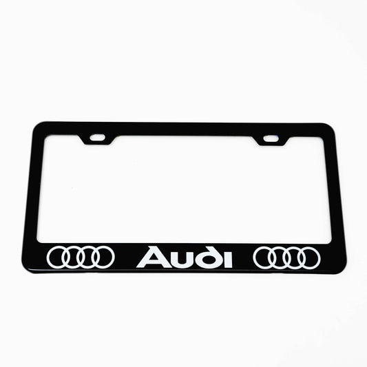 Stainless Steel License Plate Frame Holder Fits For AUDI