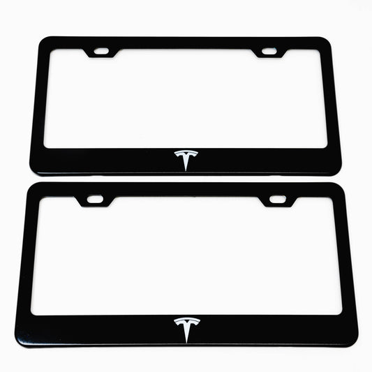 Stainless Steel License Plate Frame Holder Fits For TESLA
