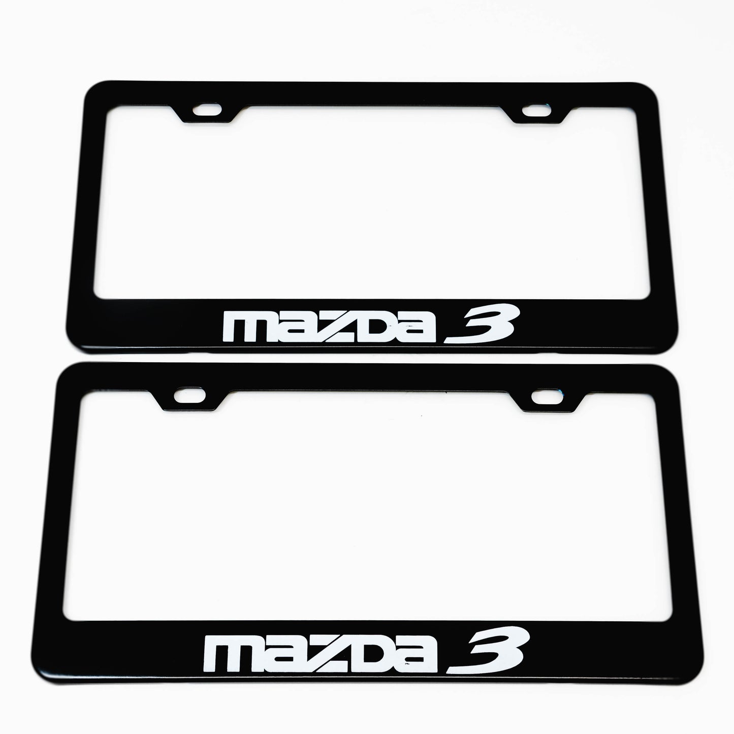 Stainless Steel License Plate Frame Holder Fits For MAZDA 3