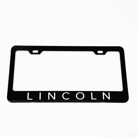 Stainless Steel License Plate Frame Holder Fits For LINCOLN