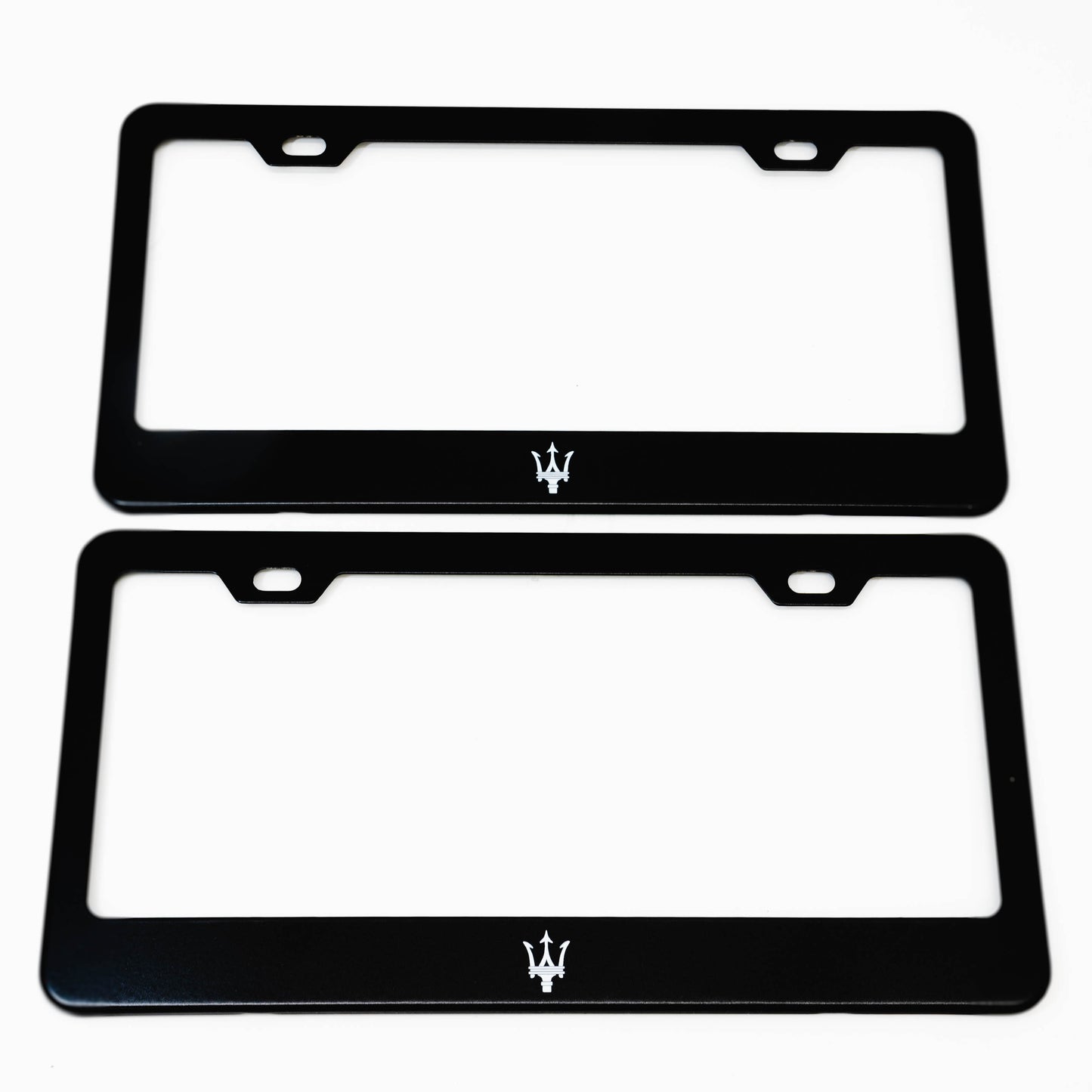 Stainless Steel License Plate Frame Holder Fits For MASERATI