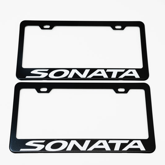 Stainless Steel License Plate Frame Holder Fits For HYUNDAI SONATA