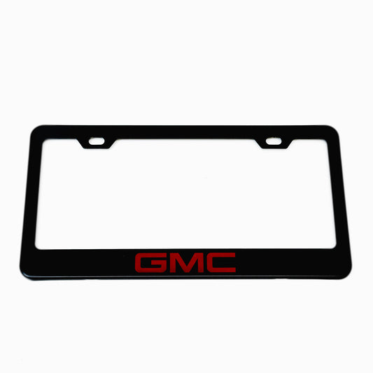Stainless Steel License Plate Frame Holder Fits For GMC