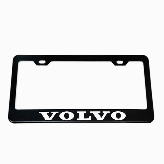 Stainless Steel License Plate Frame Holder Fits For VOLVO