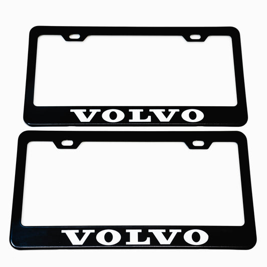 Stainless Steel License Plate Frame Holder Fits For VOLVO