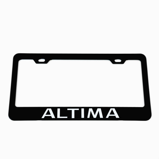 Stainless Steel License Plate Frame Holder Fits For NISSAN ALTIMA