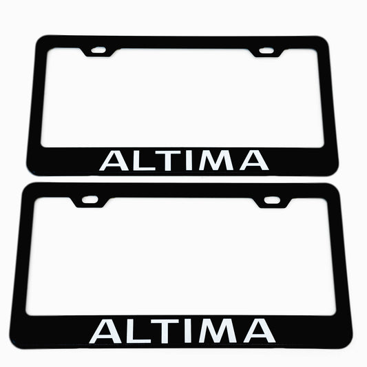 Stainless Steel License Plate Frame Holder Fits For NISSAN ALTIMA