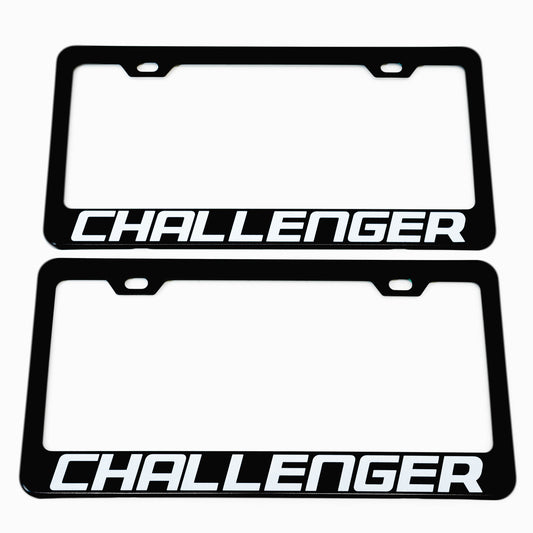 Stainless Steel License Plate Frame Holder Fits For DODGE CHALLENGER