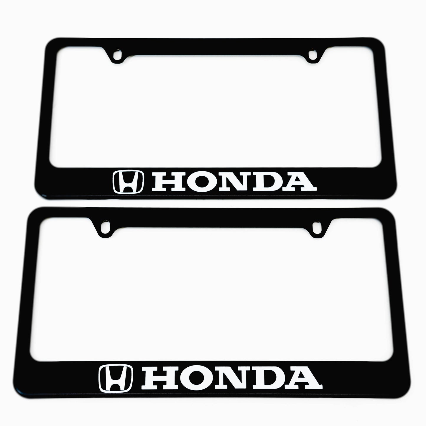 Stainless Steel License Plate Frame Holder Fits For HONDA