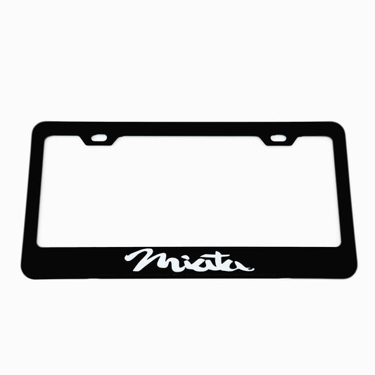 Stainless Steel License Plate Frame Holder Fits For MAZDA MIATA