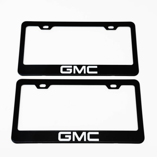 Stainless Steel License Plate Frame Holder Fits For GMC