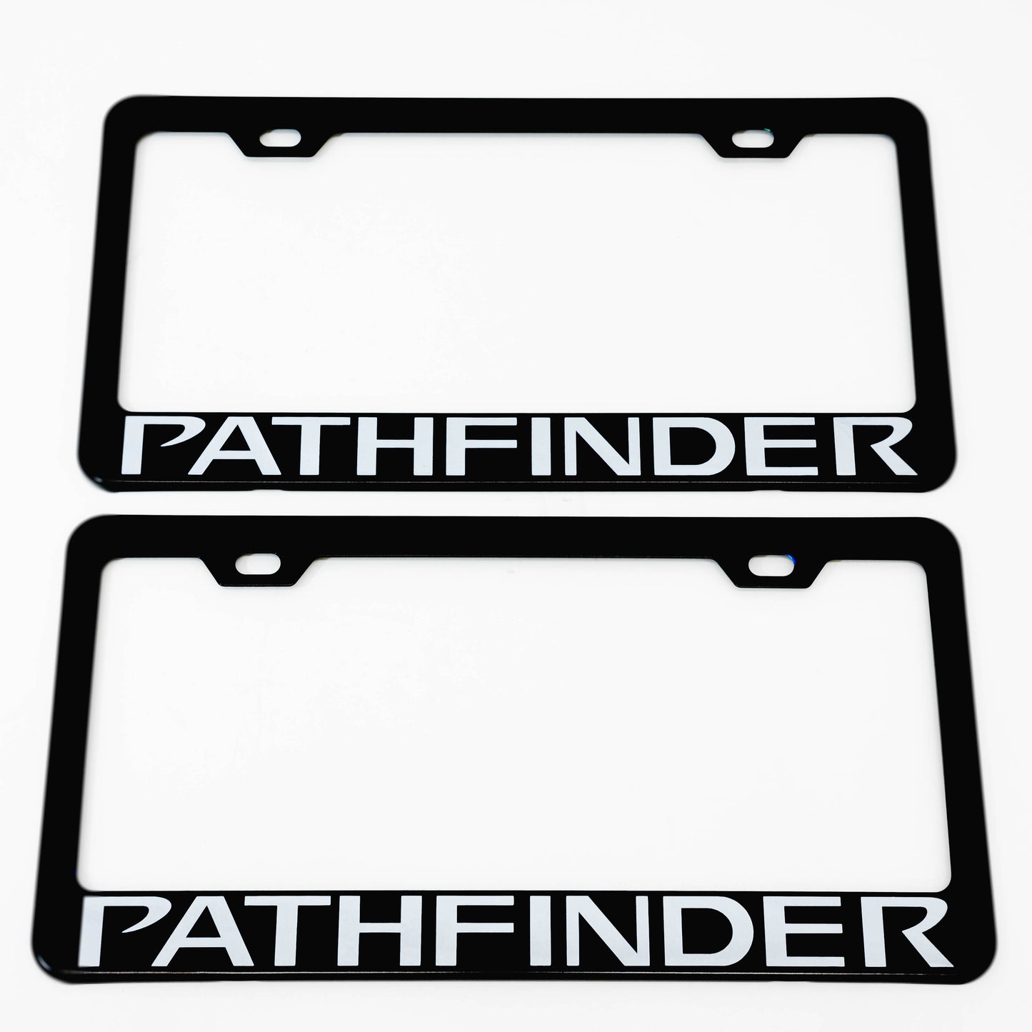 Stainless Steel License Plate Frame Holder Fits For NISSAN PATHFINDER