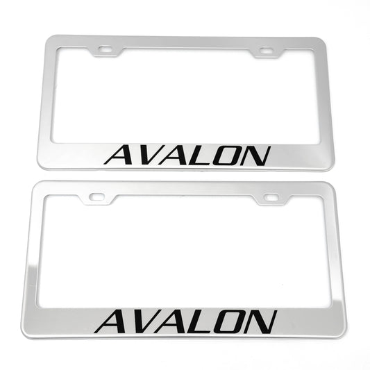 Stainless Steel License Plate Frame Holder Fits For TOYOTA AVALON