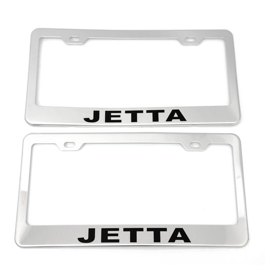 Stainless Steel License Plate Frame Holder Fits For VOLKSWAGEN JETTA