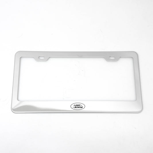 Stainless Steel License Plate Frame Holder Fits For LAND ROVER