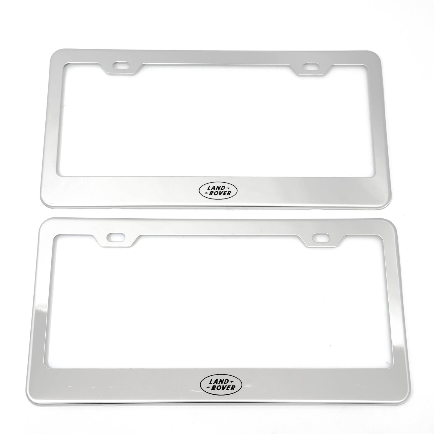 Stainless Steel License Plate Frame Holder Fits For LAND ROVER