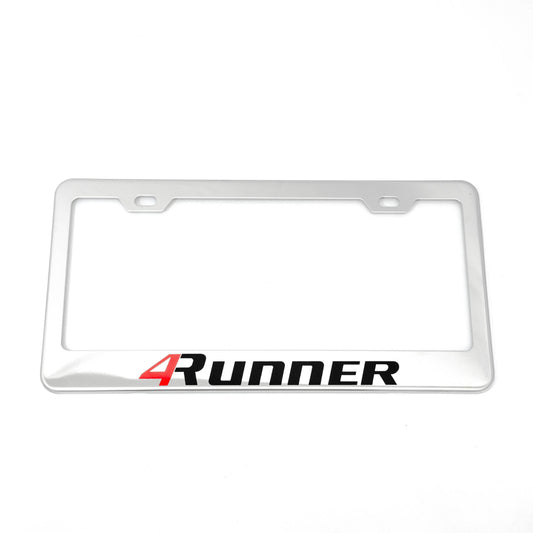 Stainless Steel License Plate Frame Holder Fits For TOYOTA 4RUNNER