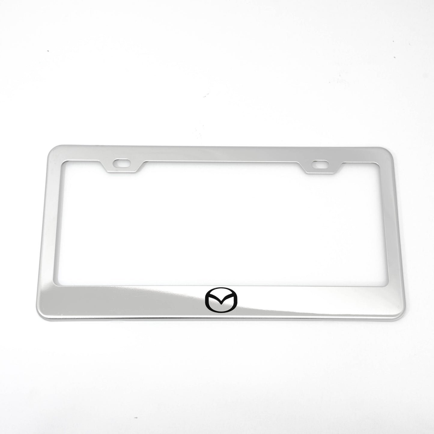 Stainless Steel License Plate Frame Holder Fits For MAZDA