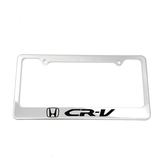 Stainless Steel License Plate Frame Holder Fits For HONDA CR-V