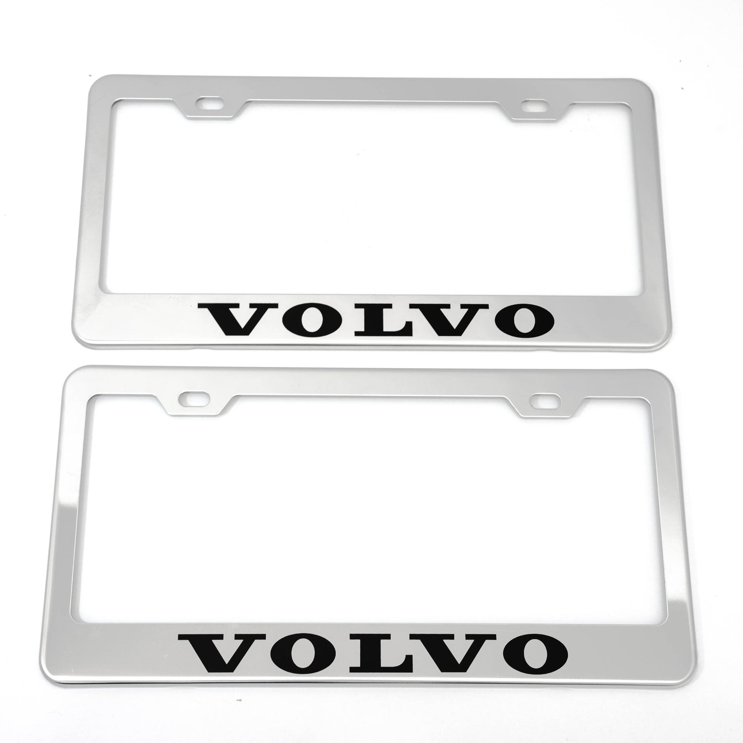 Stainless Steel License Plate Frame Holder Fits For VOLVO