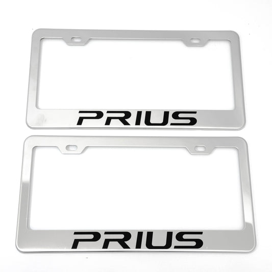 Stainless Steel License Plate Frame Holder Fits For TOYOTA PRIUS