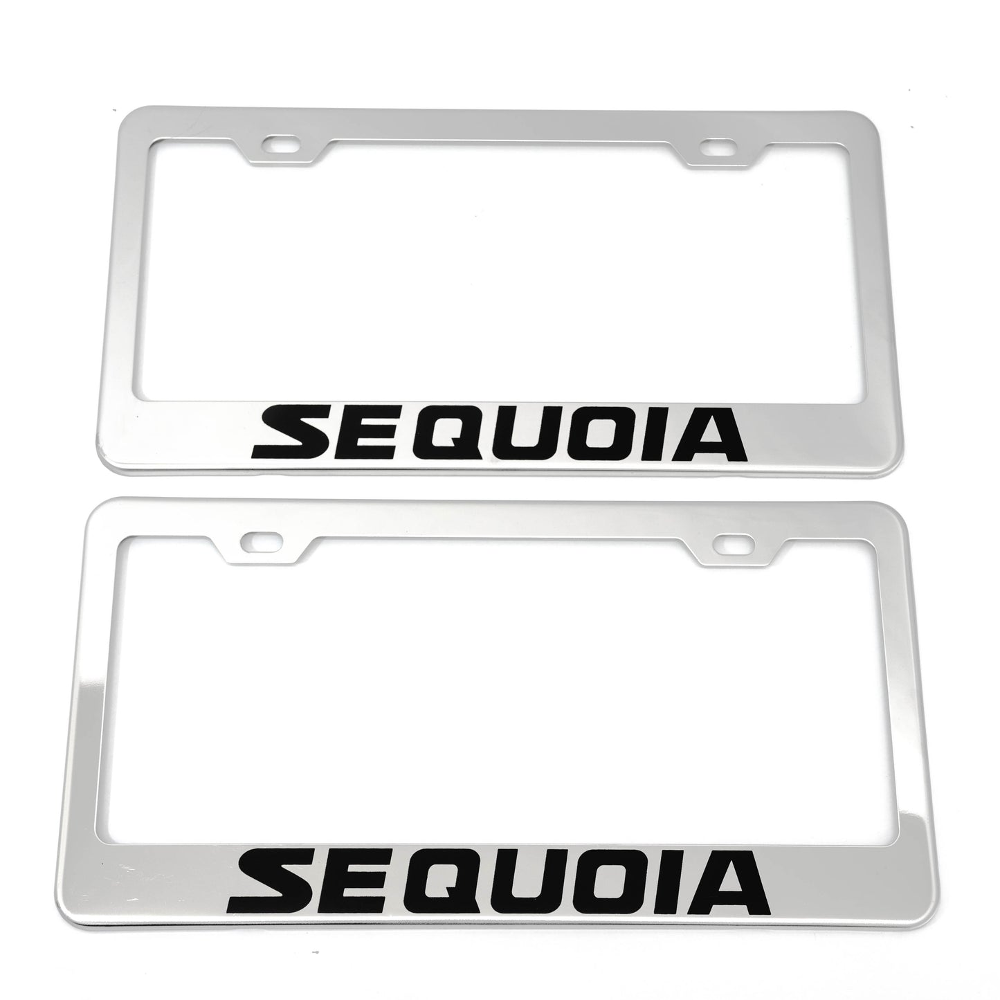 Stainless Steel License Plate Frame Holder Fits For TOYOTA SEQUOIA