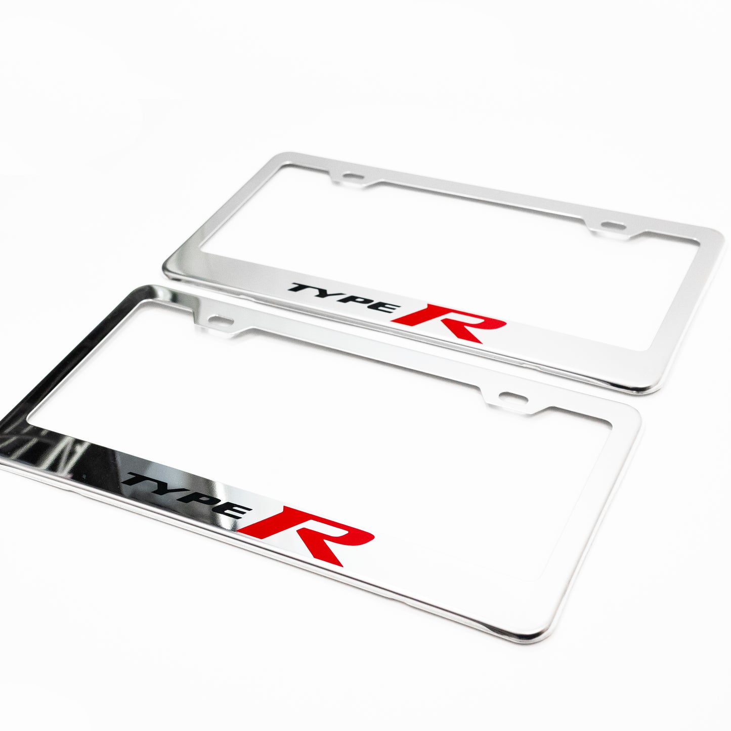 Stainless Steel License Plate Frame Holder Fits For HONDA TYPE-R