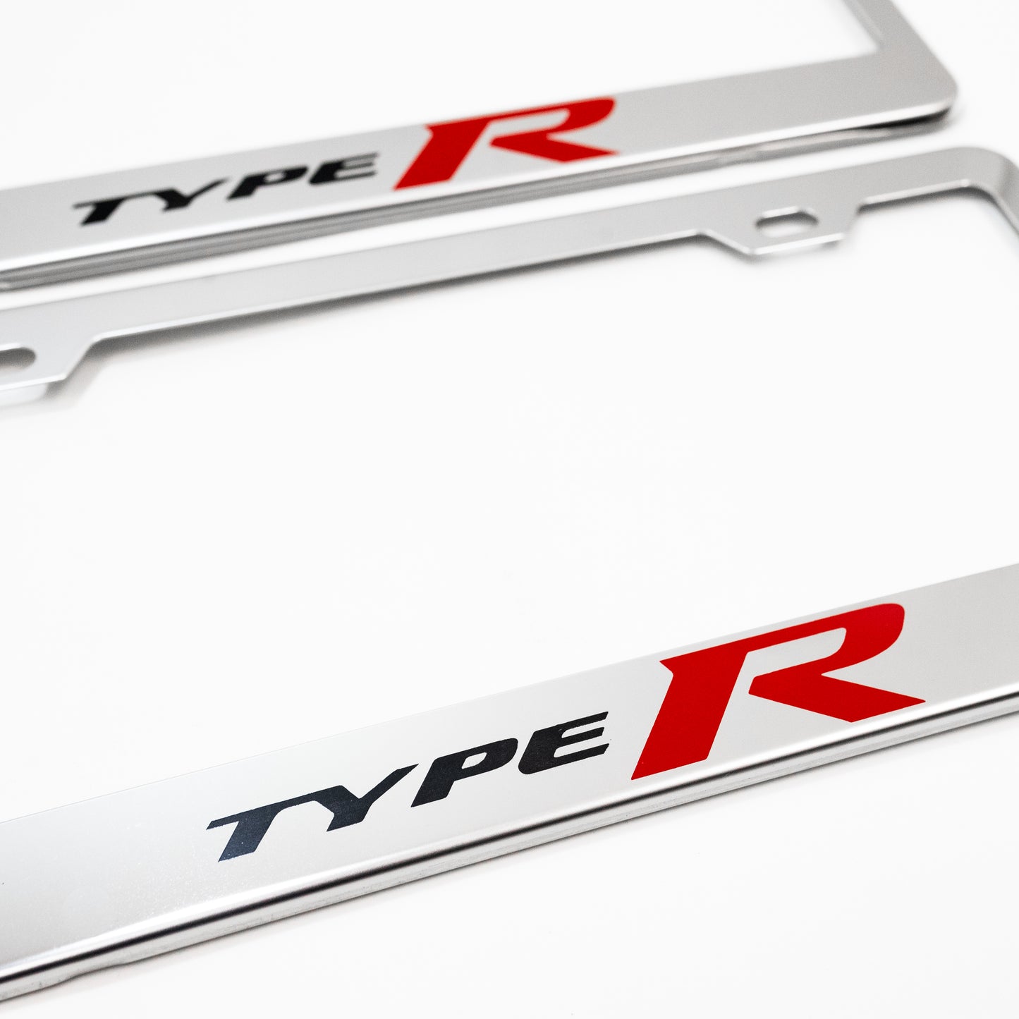 Stainless Steel License Plate Frame Holder Fits For HONDA TYPE-R