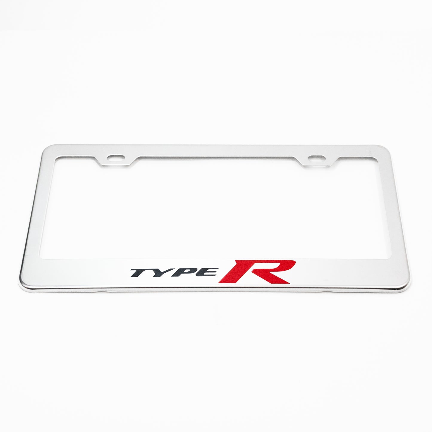 Stainless Steel License Plate Frame Holder Fits For HONDA TYPE-R
