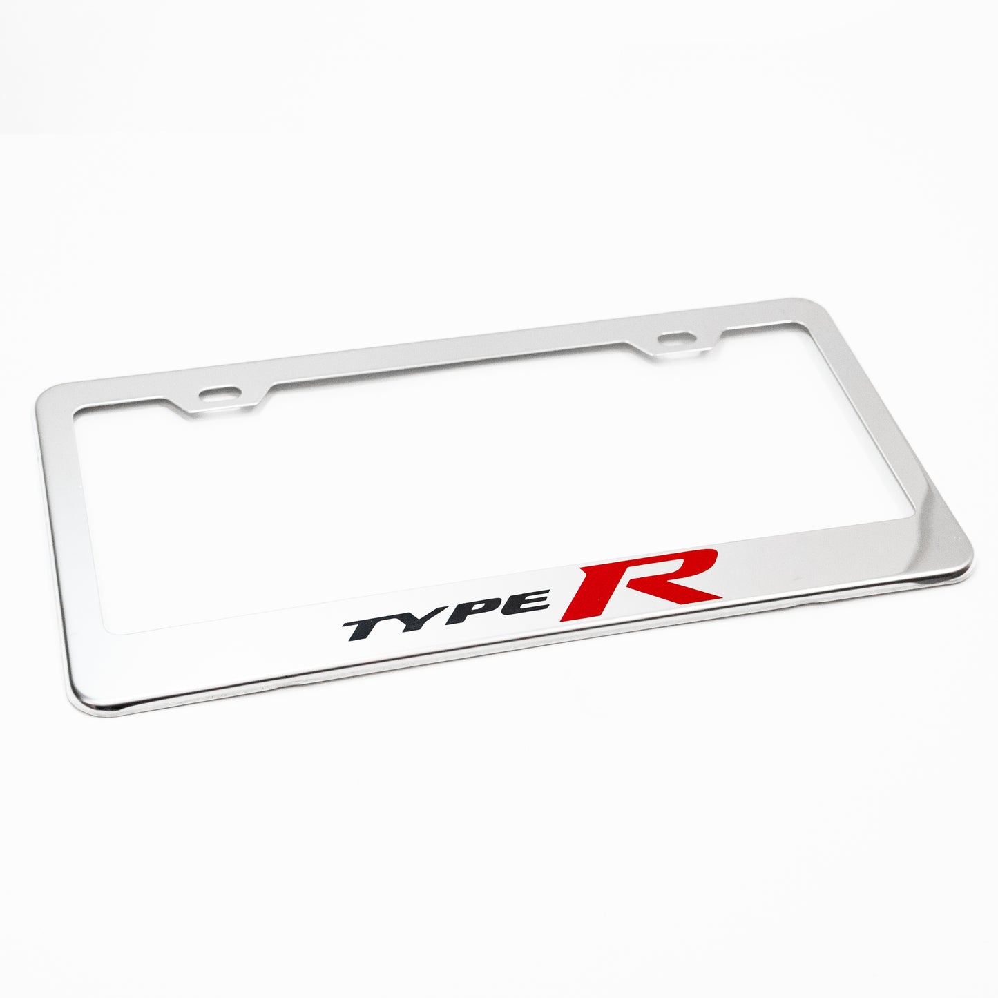 Stainless Steel License Plate Frame Holder Fits For HONDA TYPE-R