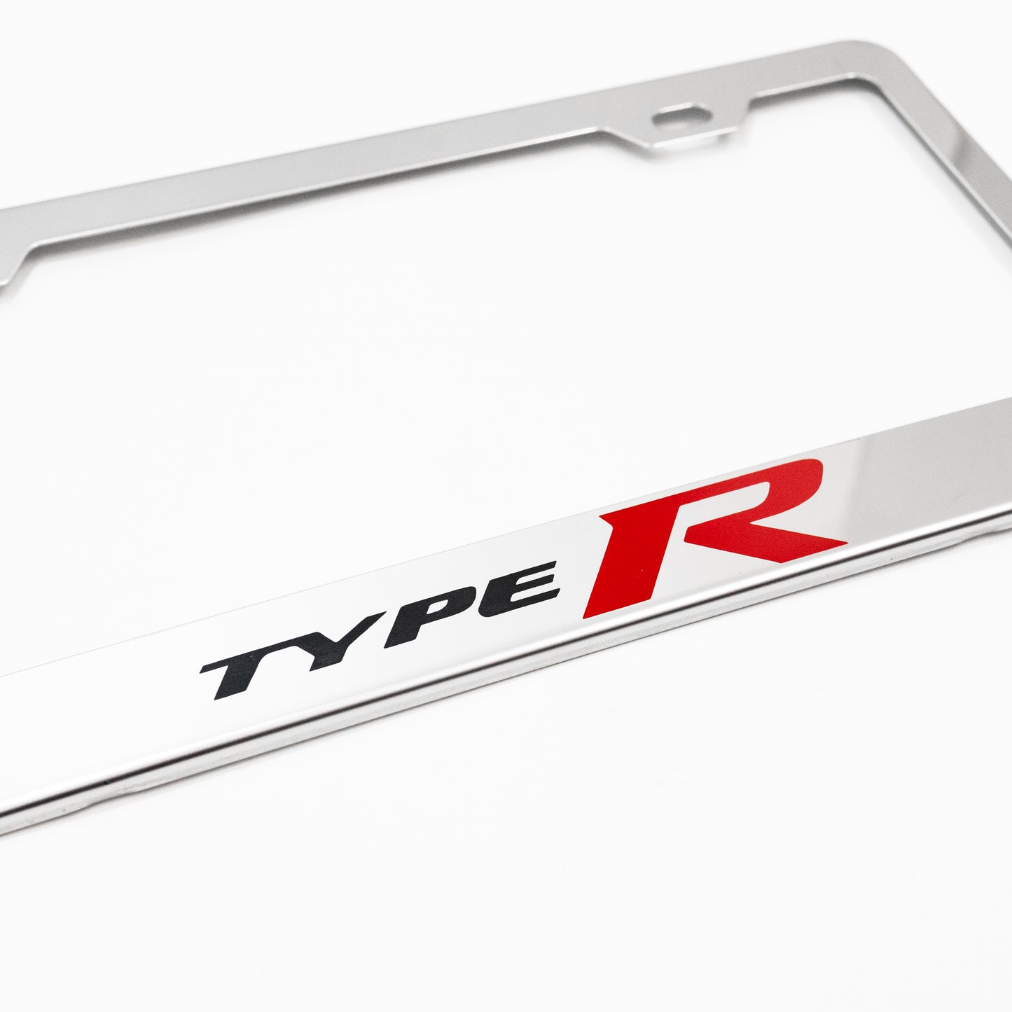 Stainless Steel License Plate Frame Holder Fits For HONDA TYPE-R
