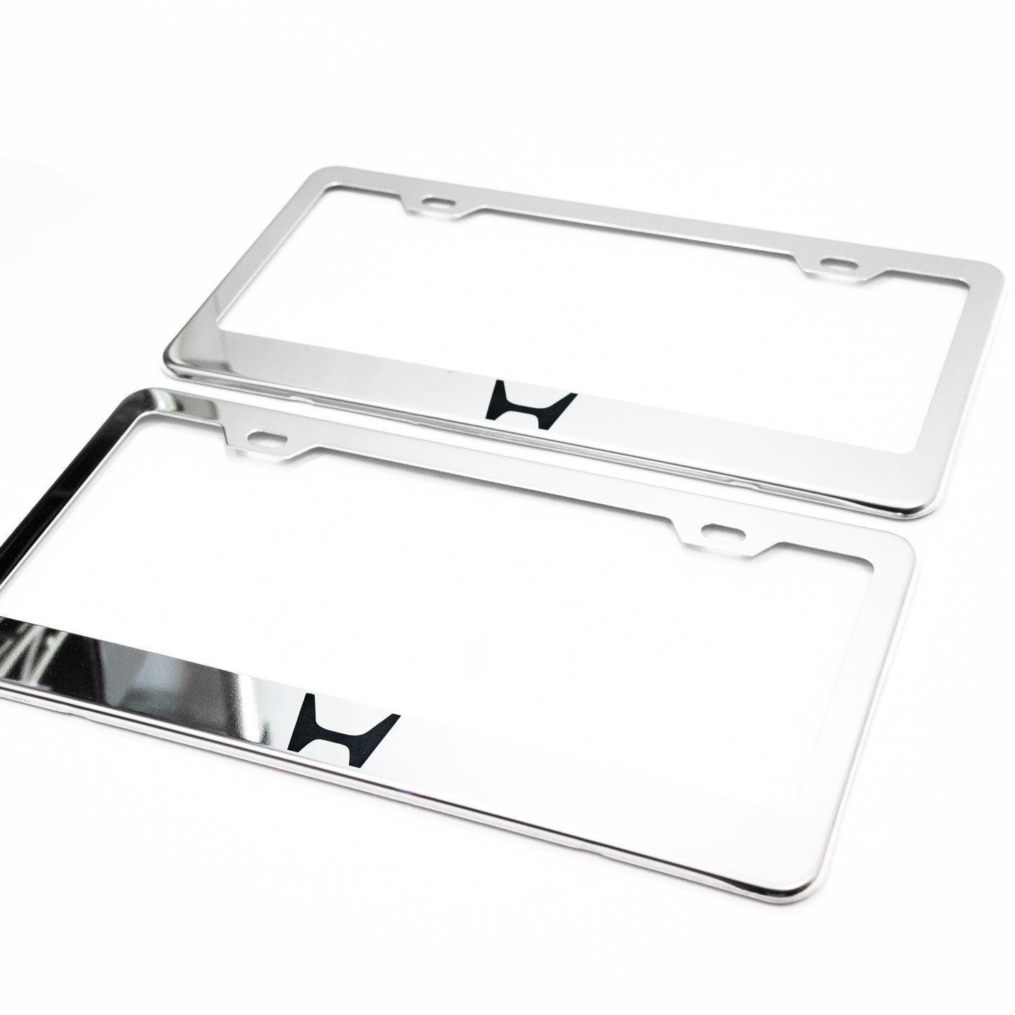 Stainless Steel License Plate Frame Holder Fits For HONDA