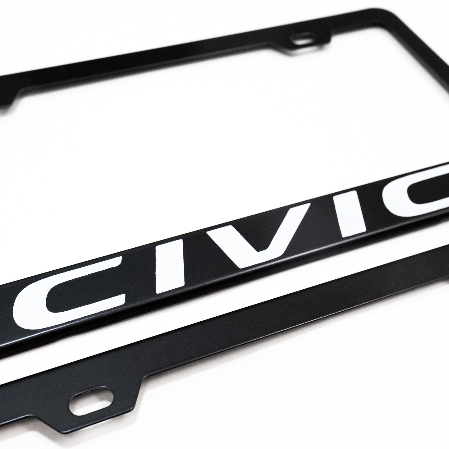 Stainless Steel License Plate Frame Holder Fits For HONDA CIVIC