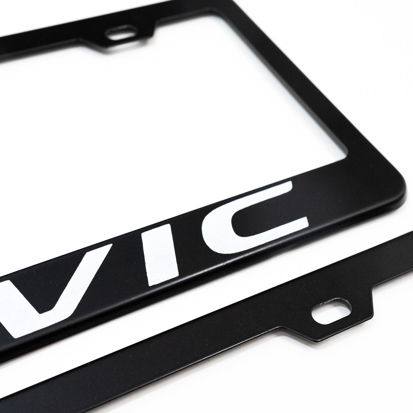 Stainless Steel License Plate Frame Holder Fits For HONDA CIVIC