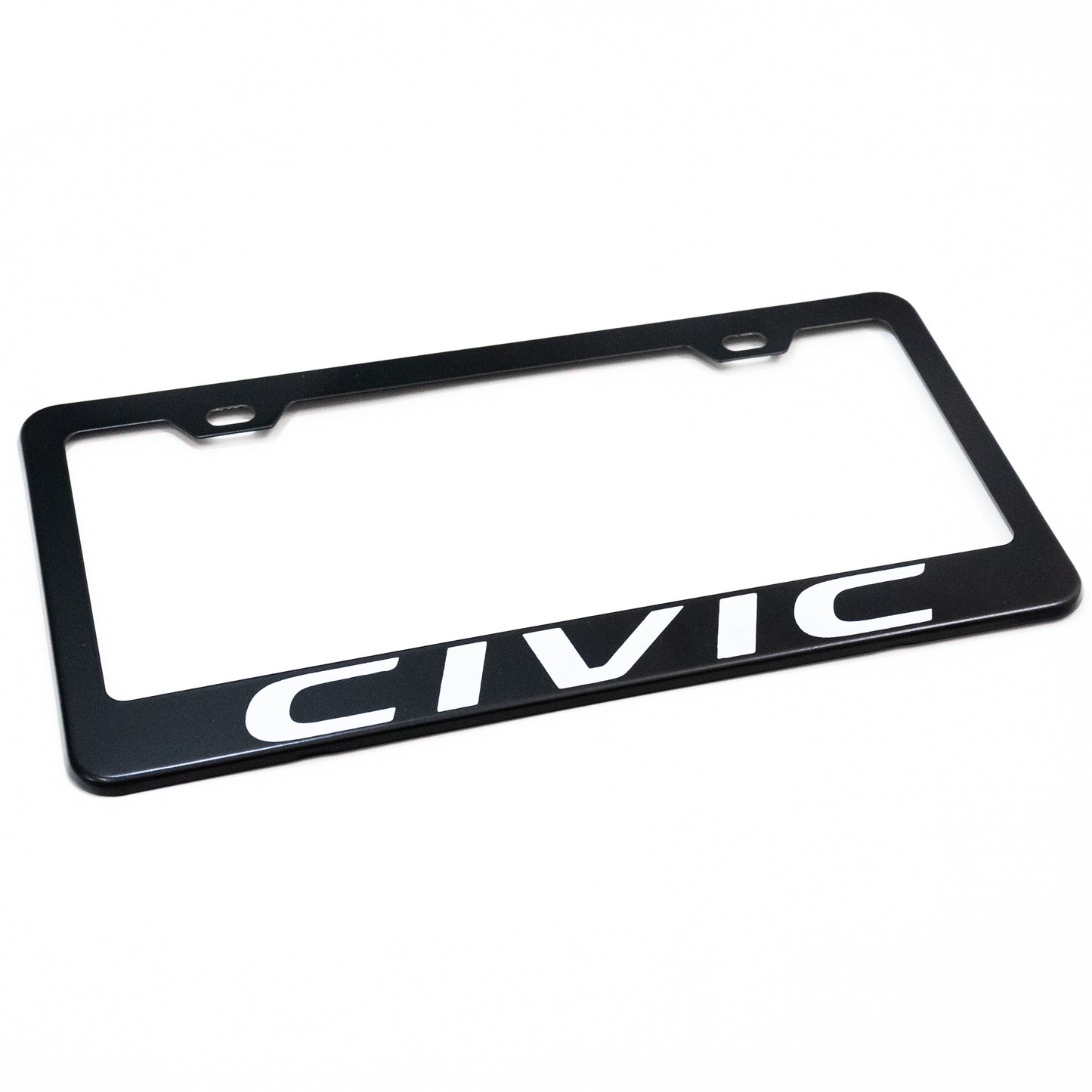 Stainless Steel License Plate Frame Holder Fits For HONDA CIVIC