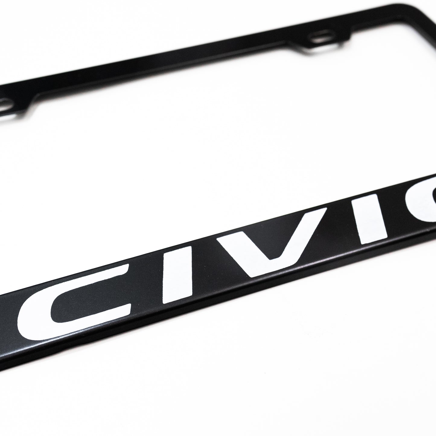 Stainless Steel License Plate Frame Holder Fits For HONDA CIVIC