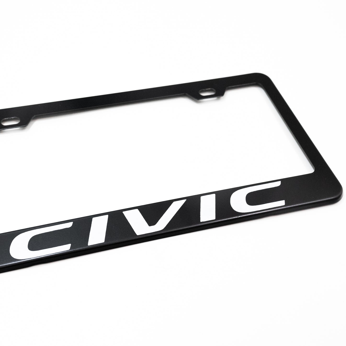 Stainless Steel License Plate Frame Holder Fits For HONDA CIVIC