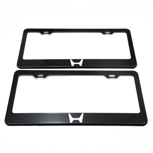 Stainless Steel License Plate Frame Holder Fits For HONDA