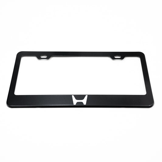 Stainless Steel License Plate Frame Holder Fits For HONDA